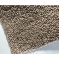 Polyester soft touch sherpa fleece fabric